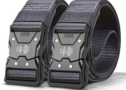 Robuster Unisex-Taktik-Nylon-Gürtel für Outdoor und den täglichen Gebrauch