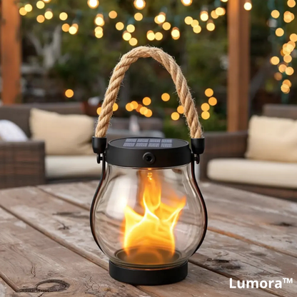 Lumora™ - Solarbetriebene Außenlaternenbeleuchtung