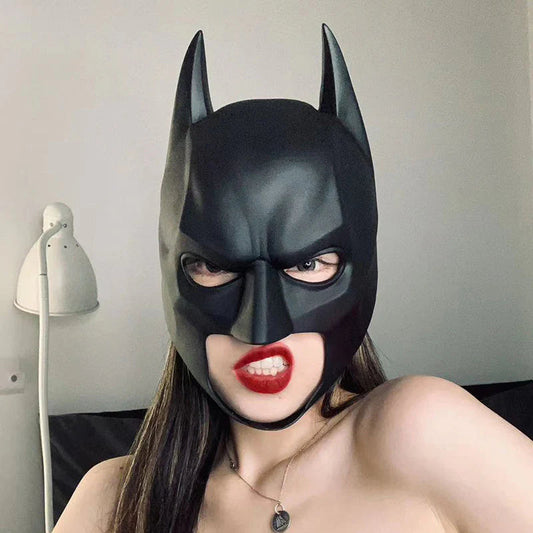 Halloween Superhelden Kostüm Maske