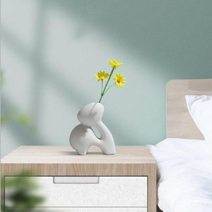 Modernes minimalistisches Keramikvase-Set für Wohnkultur