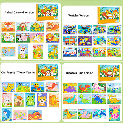 Kinder DIY 3D EVA Sticker Bastelset für kreativen Spaß