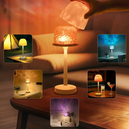 Lumnaira™ - Wasserwellen-Flamme Effekt Stimmungslicht