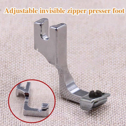 ZipFlex™ | Adjustable Zipper Foot Sewing Machine