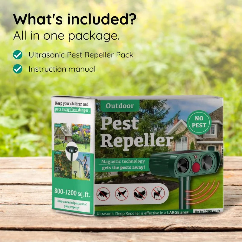PestAway Pro - Sofortiger Schutz Ihres Gartens vor allen Schädlingen