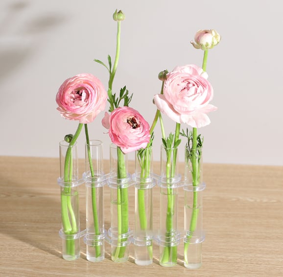 Klappbare Blumenvase Dekoration