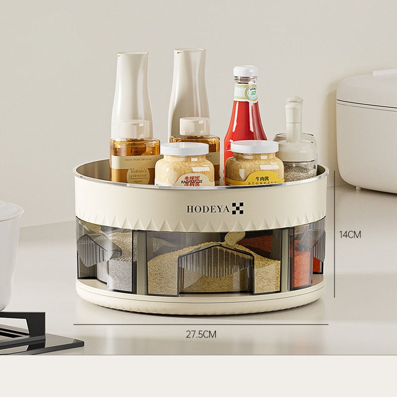 SpiceSphere™ - 360° drehbarer Küchenorganizer