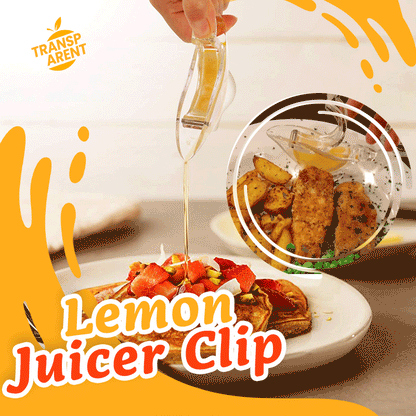 LemoPress™ – Efficient clamp for lemon presses for maximum juice yield
