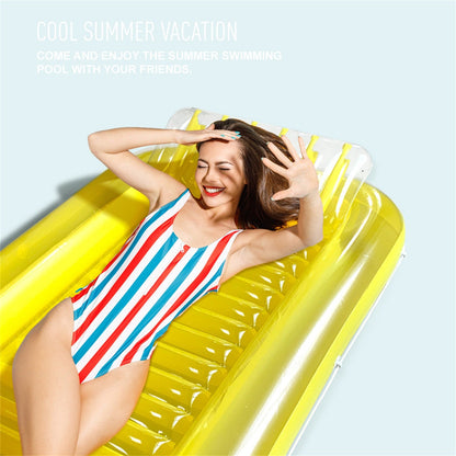 AirBed™ | Inflatable air mattress for sunbathing and water fun