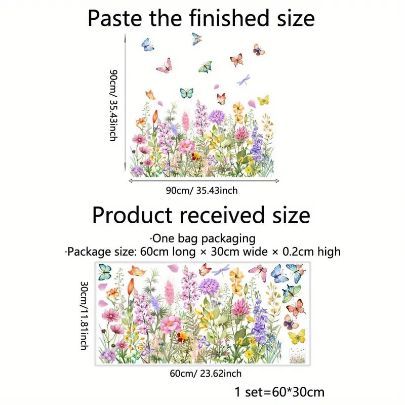 Petaluxe™ | Colorful flower stickers for your window!