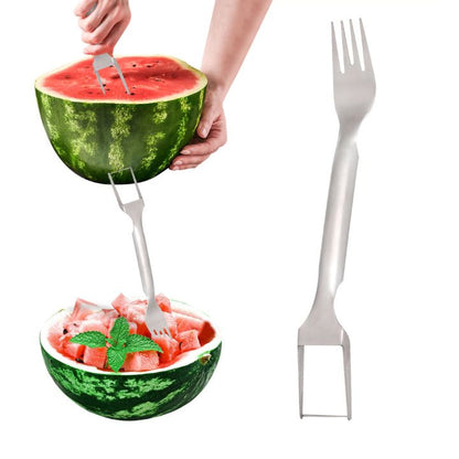 FruchtPro™ | 2-in-1 stainless steel fruit cutter