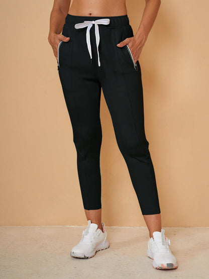 Plushee™ Drawstring Jogging Capri Pants
