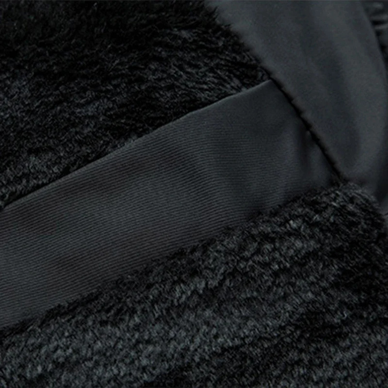 Cazora™ | Men's Hooded Padded and Fleece-Lined Winter Jacket – Black Winter Jacket for Cold Days