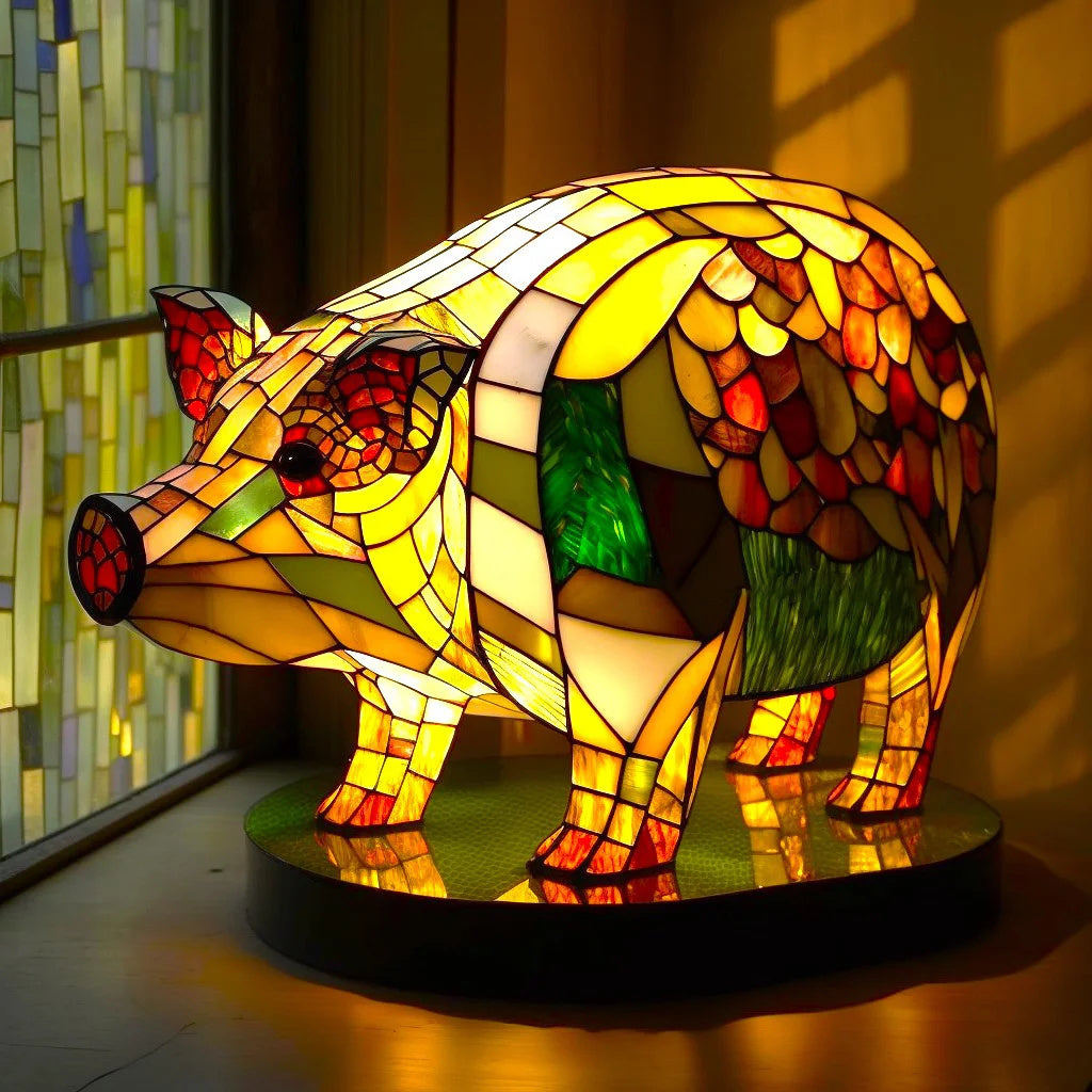 ARTWORK™ | Stained Glass Animal Lamp