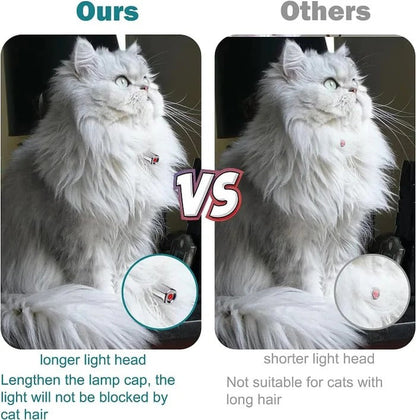 PawLuxe™ - Interaktives Laser-Spielzeughalsband für Katzen