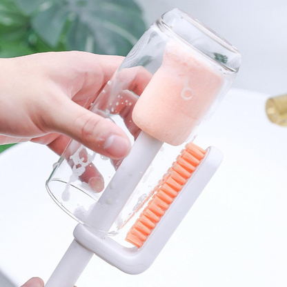 3-in-1 Multifunktionale Flaschenreinigungsbürste