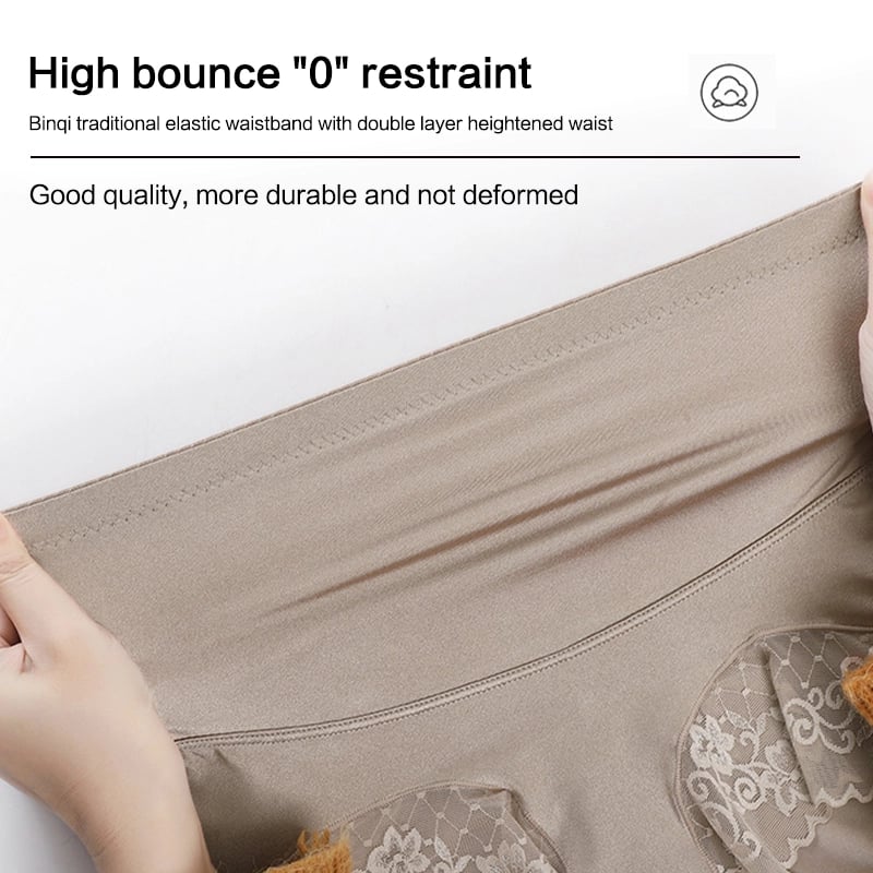 Hot Style Silky High Waist Panties 