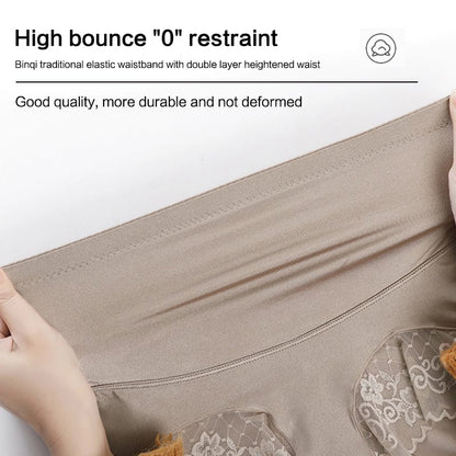 Hot Style Silky High Waist Panties 