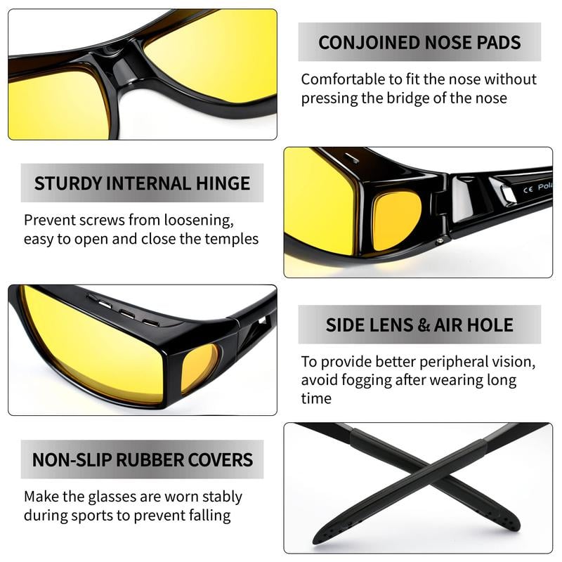 DarkVision™ - Blendfreie Nachtfahrbrille