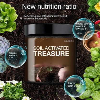 EarthGlow™ - Bodenaktivierter Gartenschatz-Verstärker