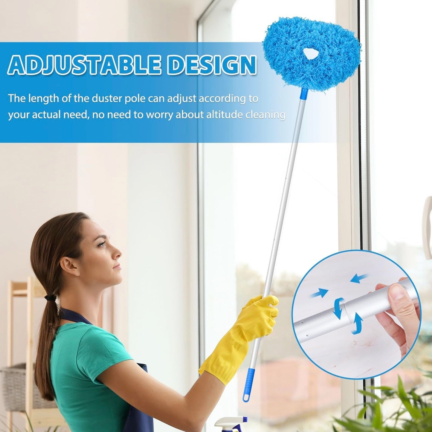 DustFlex™ – Effortless cleaning even in hard-to-reach places