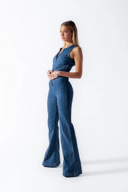 RetroDen™ Jumpsuit with Hearts 【Last Day Discount】 