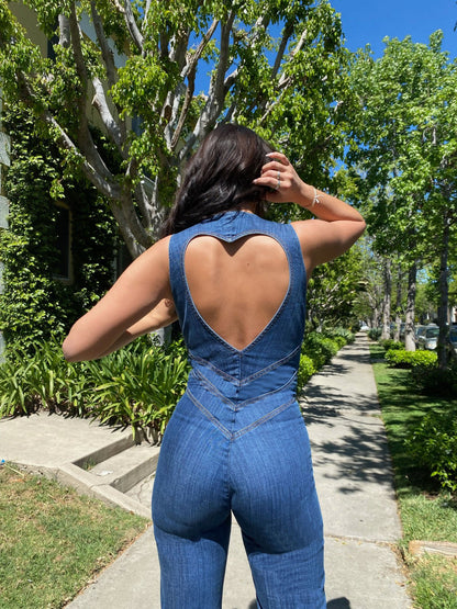 RetroDen™ Jumpsuit with Hearts 【Last Day Discount】 