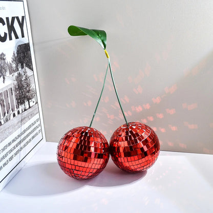 Retro Disco Kirsche Wandkunst Dekor
