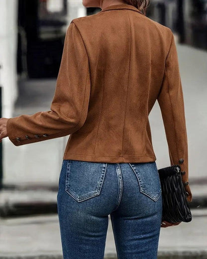 Henry™ | Solid-color collarless outerwear