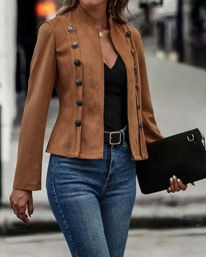 Henry™ | Solid-color collarless outerwear