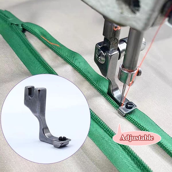 ZipFlex™ | Adjustable Zipper Foot Sewing Machine