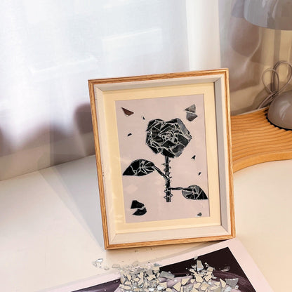 DIY™ | Butterfly Broken Mirror Photo Frame 