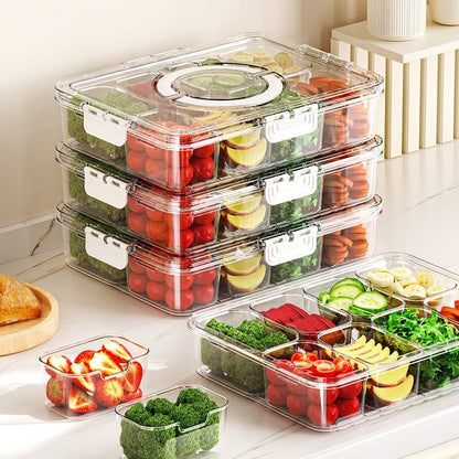 SnackEase™ - Tragbare Snackbox mit sicherem Deckel