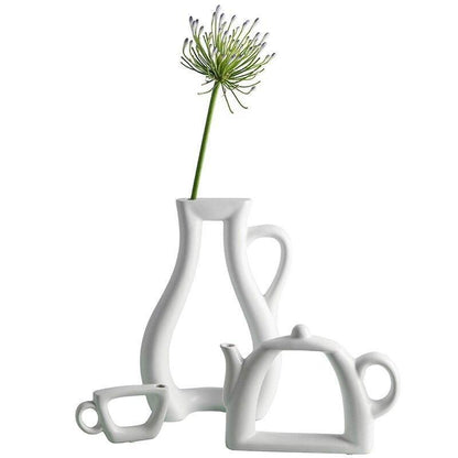 Elegante Keramikvase Lola für moderne Wohnkultur