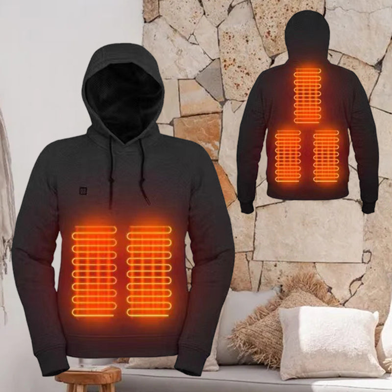ThermoHood™ – USB beheizter Hoodie Pullover