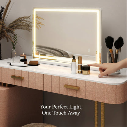 GlowLux - Ideale Beleuchtung für perfekte Make-up-Ergebnisse jedes Mal