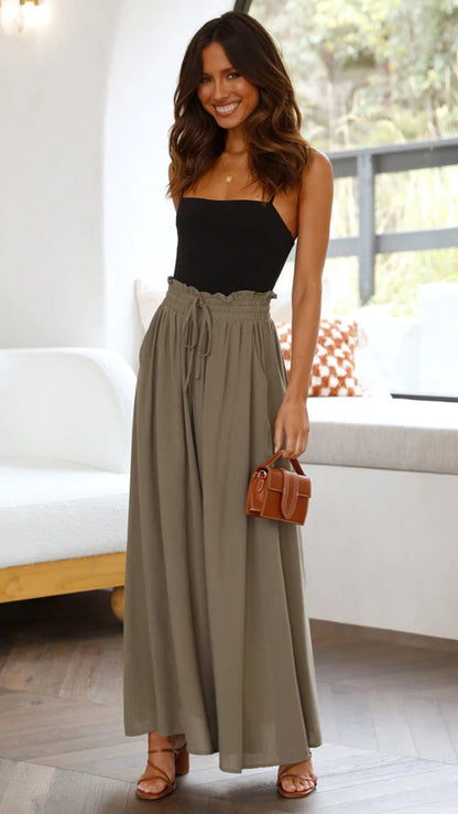 Wide Style™ | Women's Wide-Leg Casual Pants