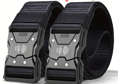Robuster Unisex-Taktik-Nylon-Gürtel für Outdoor und den täglichen Gebrauch