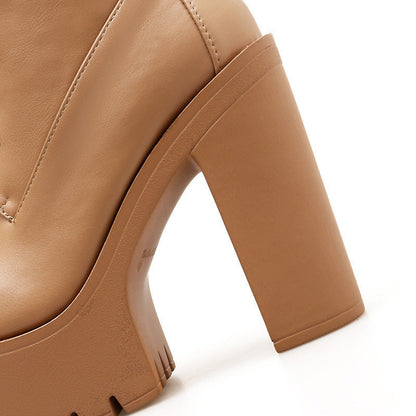 Modivy™ | Fashionable high-heeled ankle boots