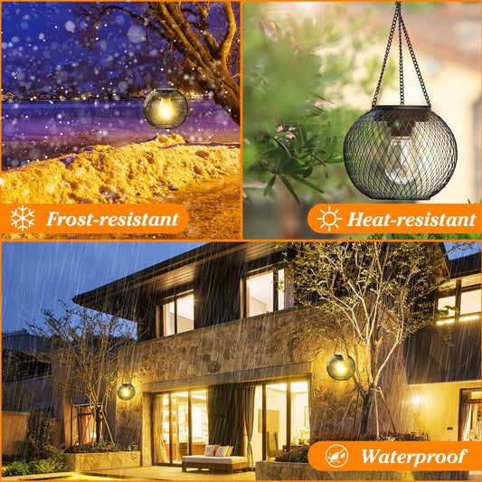 50% off | SolarPro™ Solar Outdoor Lights Upgraded Hanging Lantern [Last Day Discount]