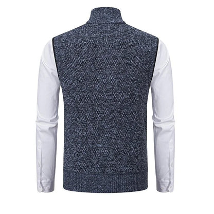 Fleecora™ – Knitted sleeveless fleece vest