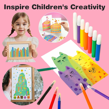 CreativeSprout - Selbstbewusstseinsfördernder, sauberer Kunstspaß für Kinder