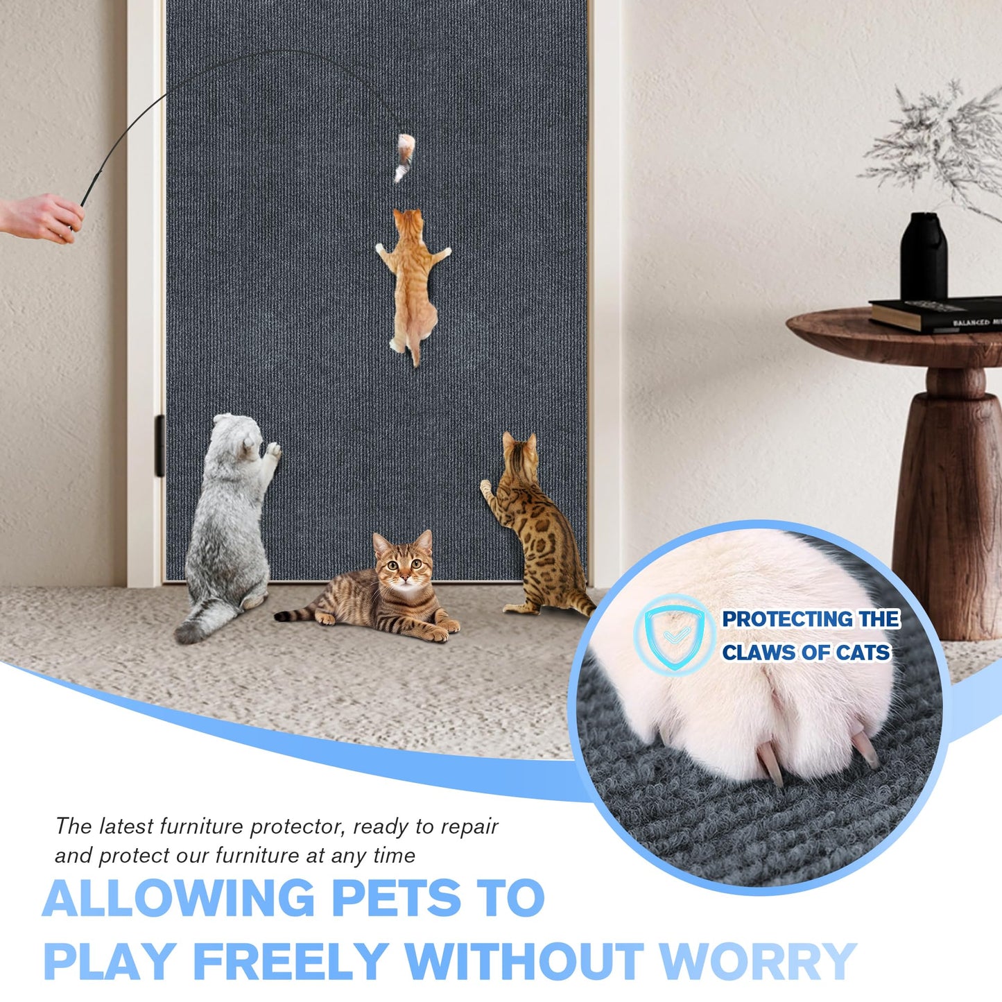 ScratchGuard - Möbel mühelos vor Katzenkrallen schützen
