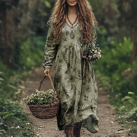 Martha™ | Vintage floral dress