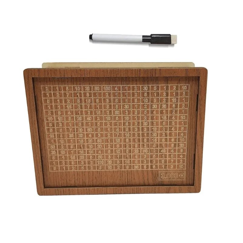 WealthBox™ | Wooden money box