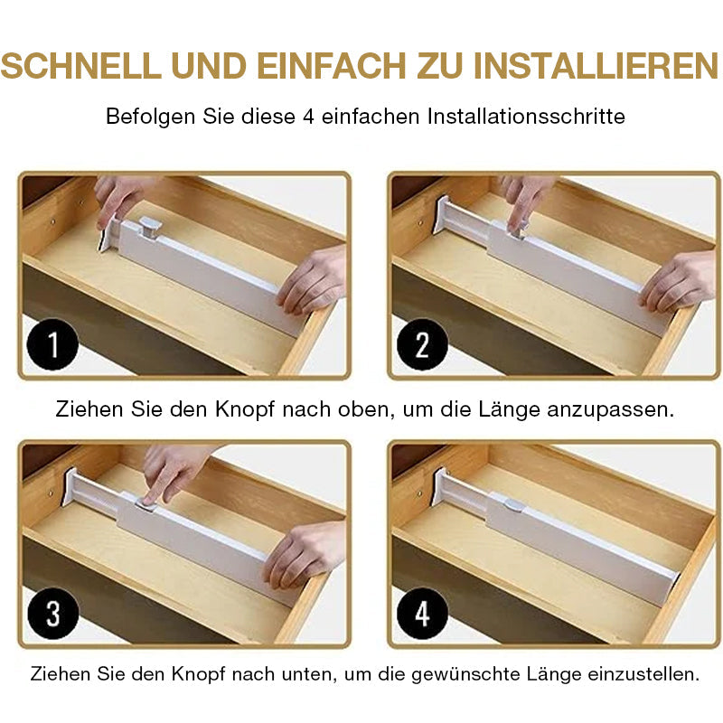 Divider™ | Retractable Drawer Divider