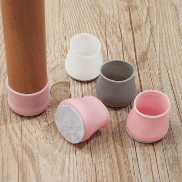 SwiftlyGlide™ | Silicone Table and Chair Leg Protectors [2+2 Free]