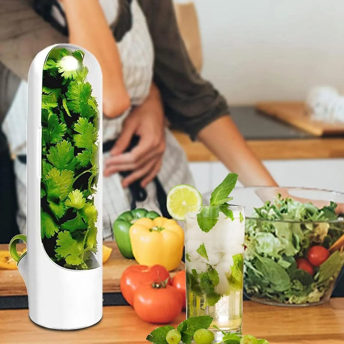 HerbPod™ | Fresh-keeping container for vegetables and herbs