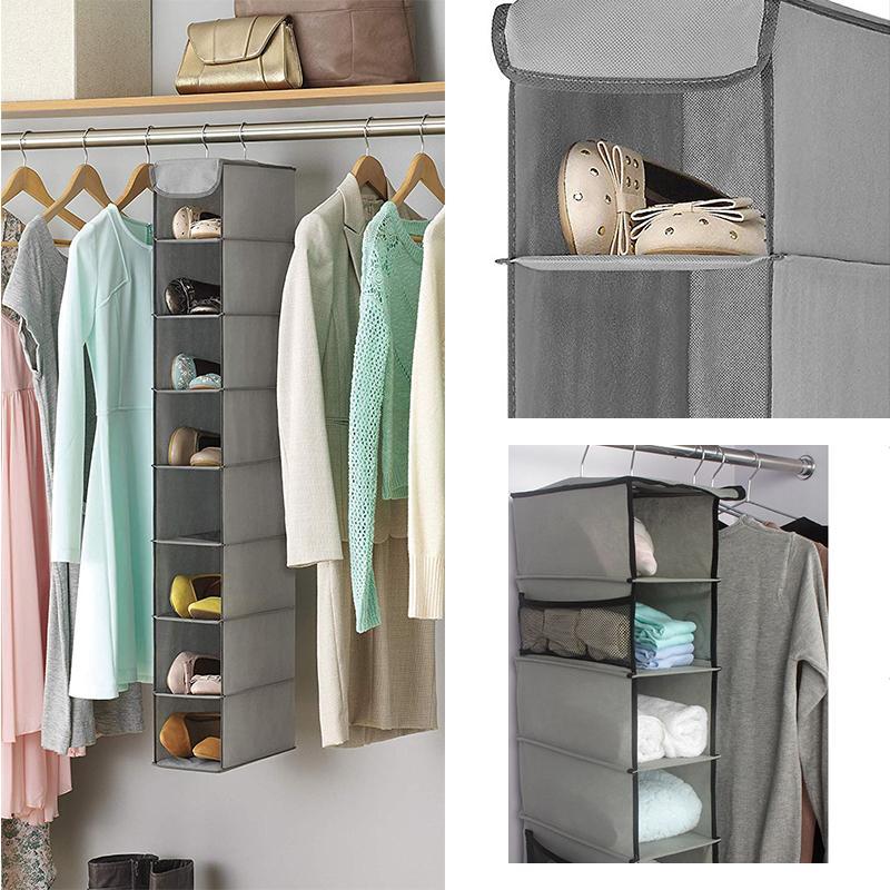 MultiHang™ | 10 Sections Shoe Garment Organizer