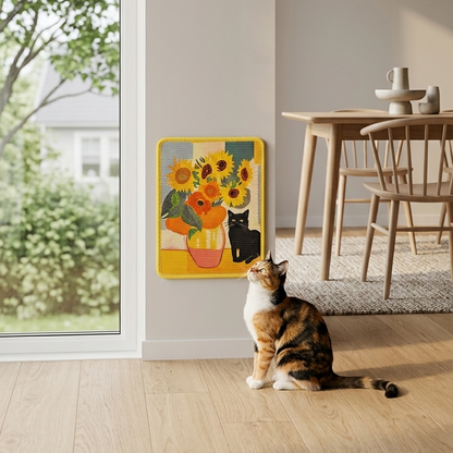 ClawGuard – Möbel schützen mit platzsparendem wandmontiertem Kratzbrett