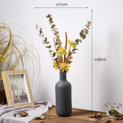 Handgefertigtes Set aus kubanischen Vasen aus Stein für moderne Wohnkultur
